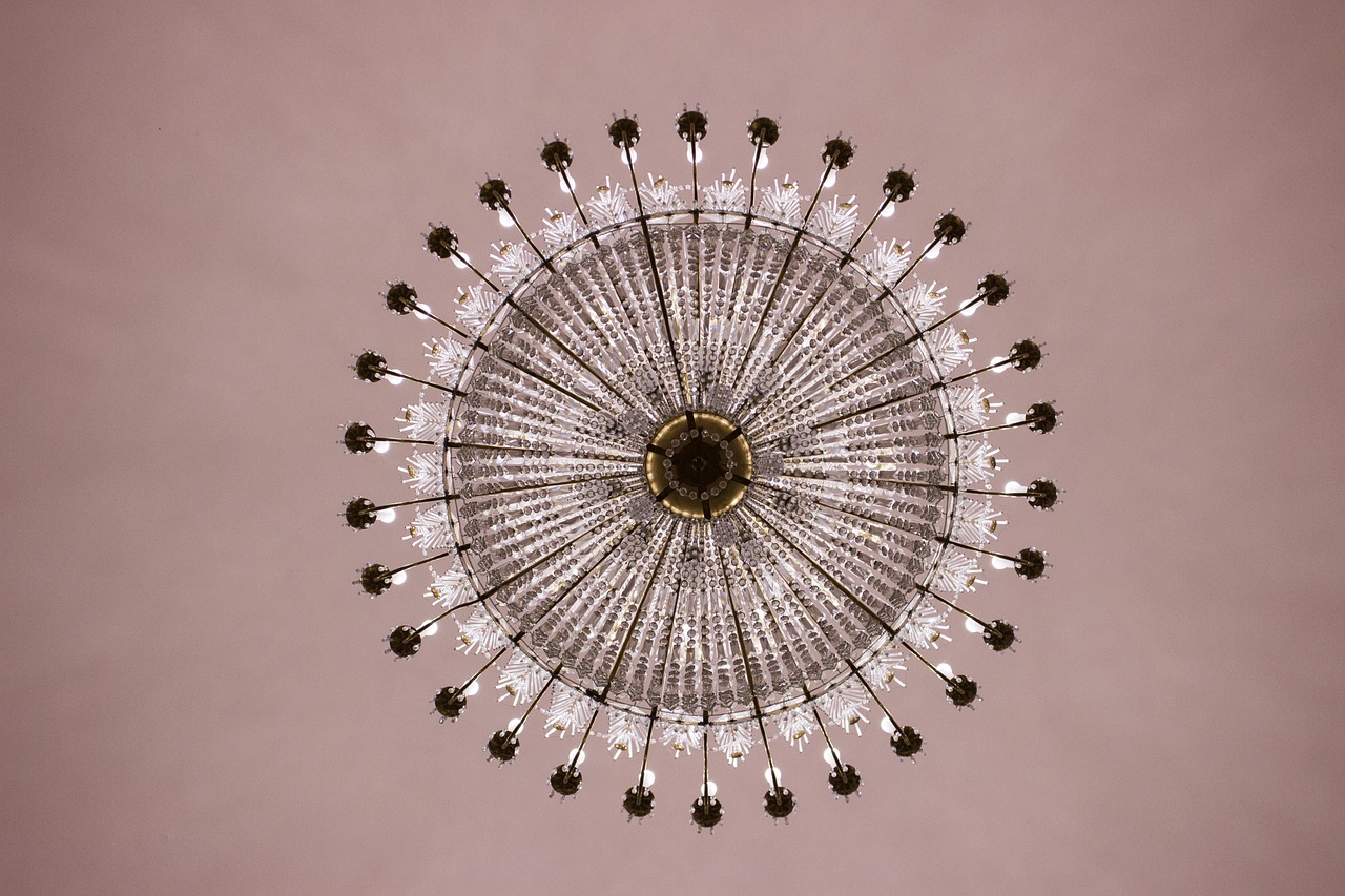 How to Make a DIY Floral Chandelier